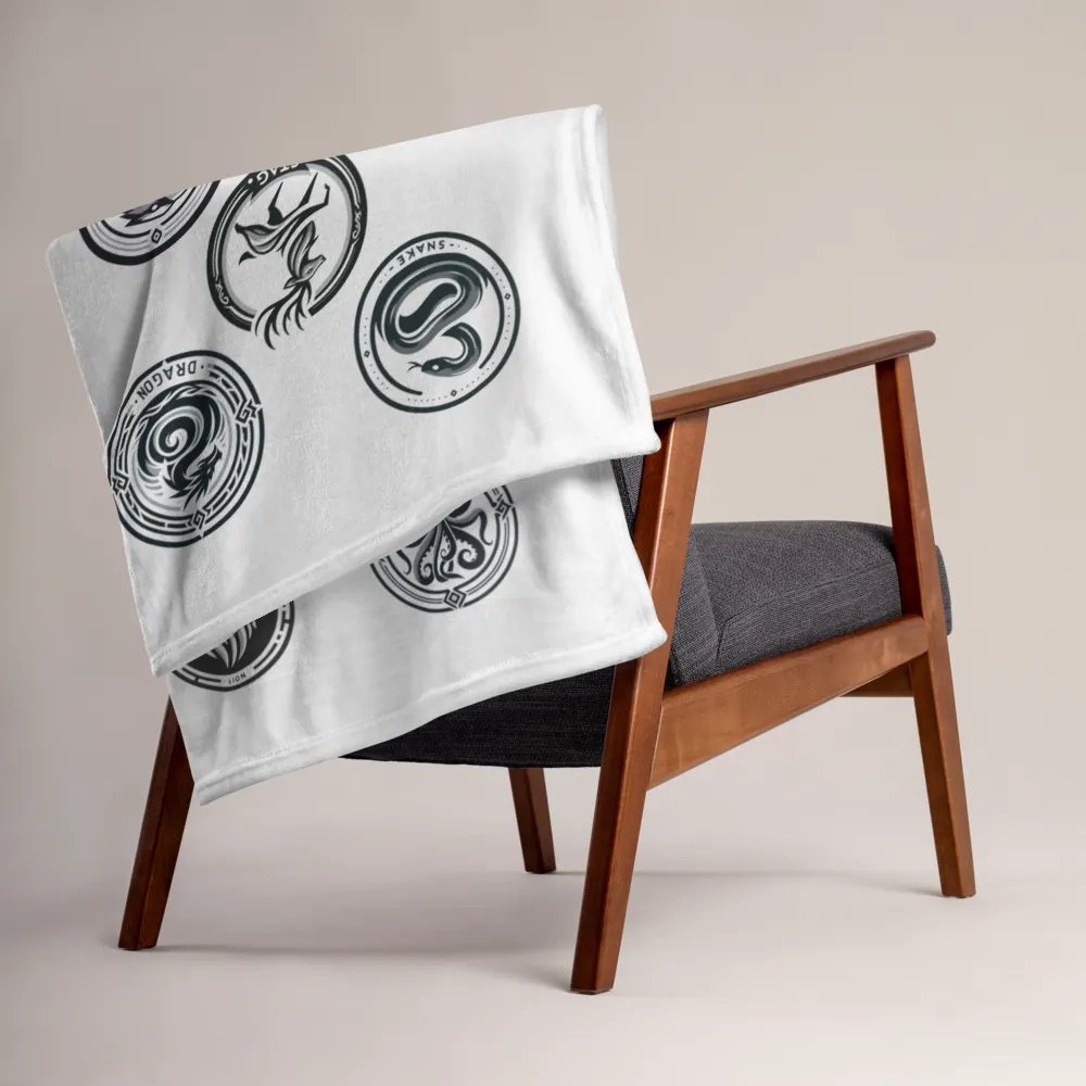 Norse God Assembly Throw Blanket product image (3)
