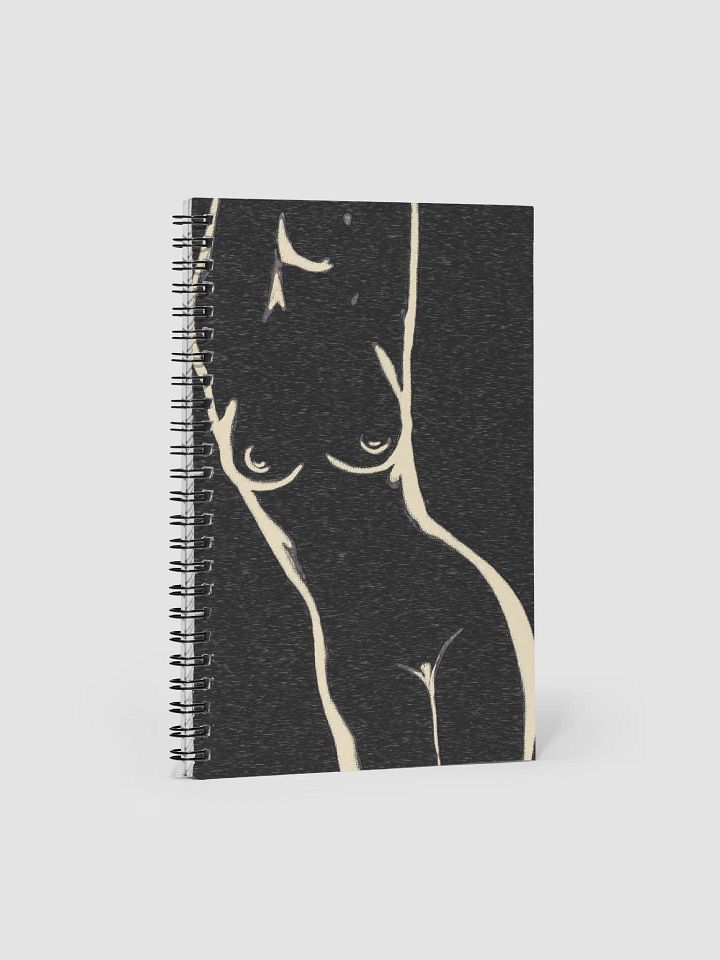 Her shapes in the Dark - Spiral Notebook product image (1)