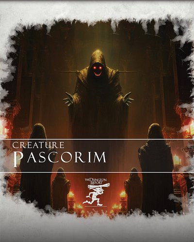 🌵 Forsake the Pascorim

🕯️They sway through the realms, forms lifted by chants of garaphim and the misguided faithful.

⚰️ Dr...