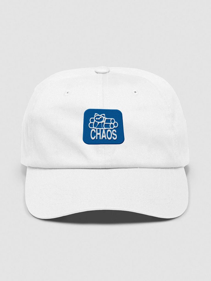 411VM Chaos Classic Dad Hat (Blue Logo) product image (1)