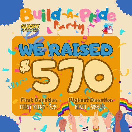 WE RAISED $570 FOR @stream_for_a_cause !!!! THANK YOU ALL FOR SUPPORTING BY WATCHING, DONATING, SHARING AND JOINING US IN THE...