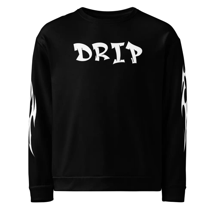 Drip y2k sweatshirt || Black product image (1)