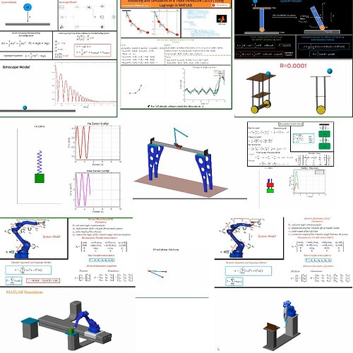 🚀 Top 10 MATLAB Simulink & Simscape Projects for Robotics and Control Engineering

🎓 Perfect for students, final year project...