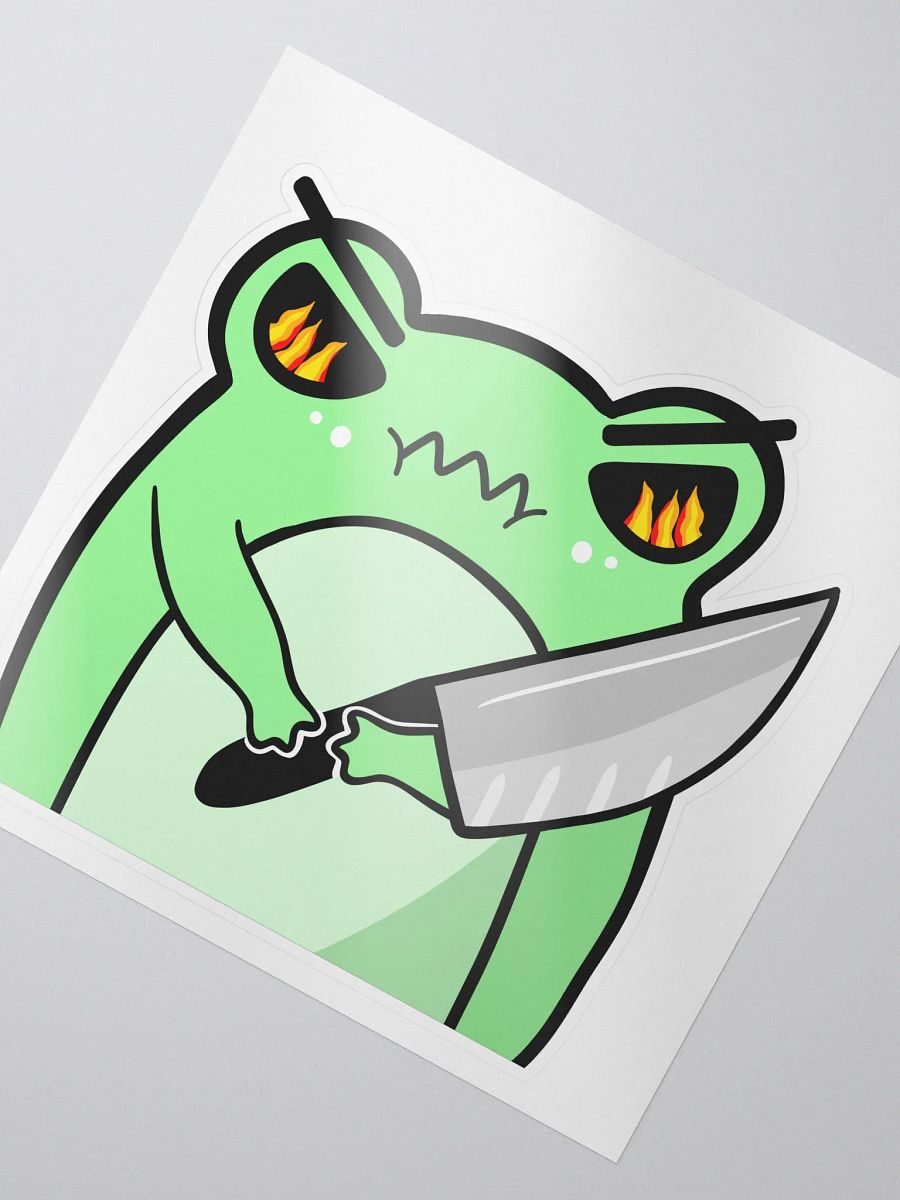 Angry Frog Sticker product image (2)