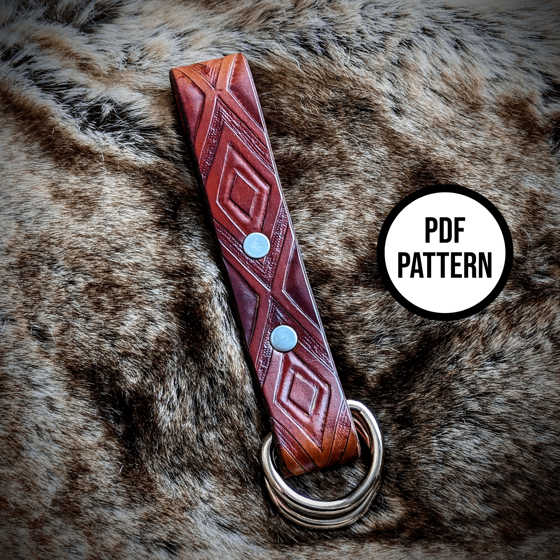 Leather Skirt Hike with Dwarven Knotwork - PDF Pattern for Leatherwork product image (1)