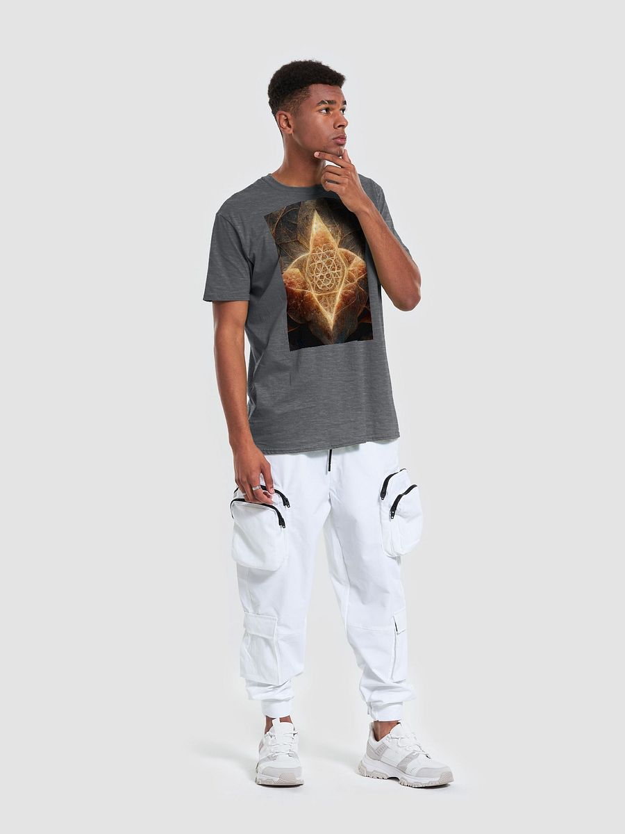 Stellar Geometric Glow T-Shirt product image (5)