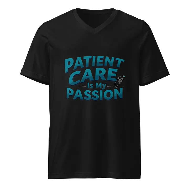 Passion for Patient Care V-Neck Tee product image (1)