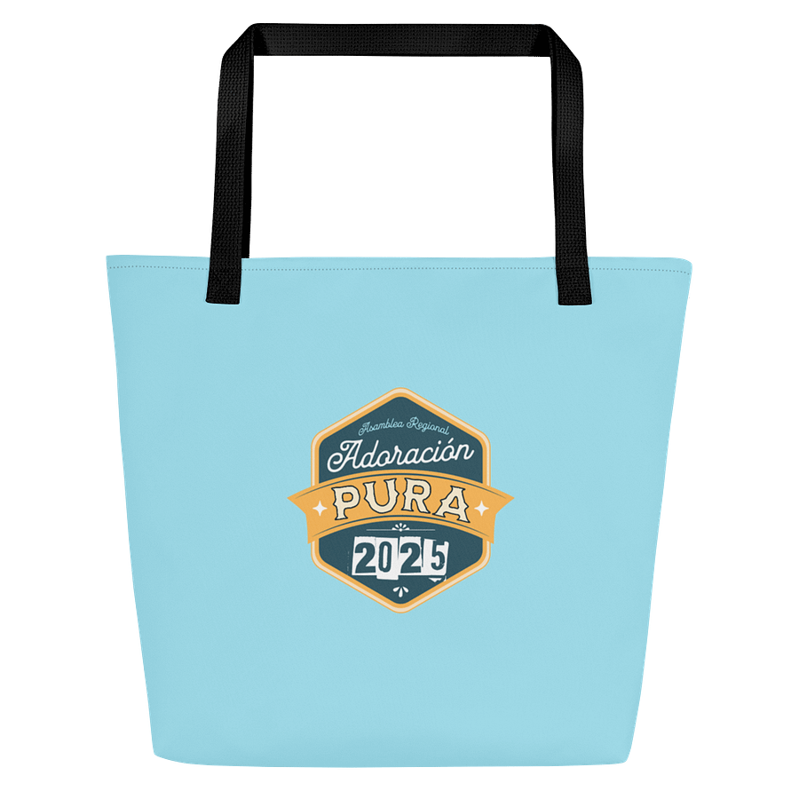 2025 "Adoración Pura" Regional Covention Retro Badge Mountain Tote Bag product image (1)