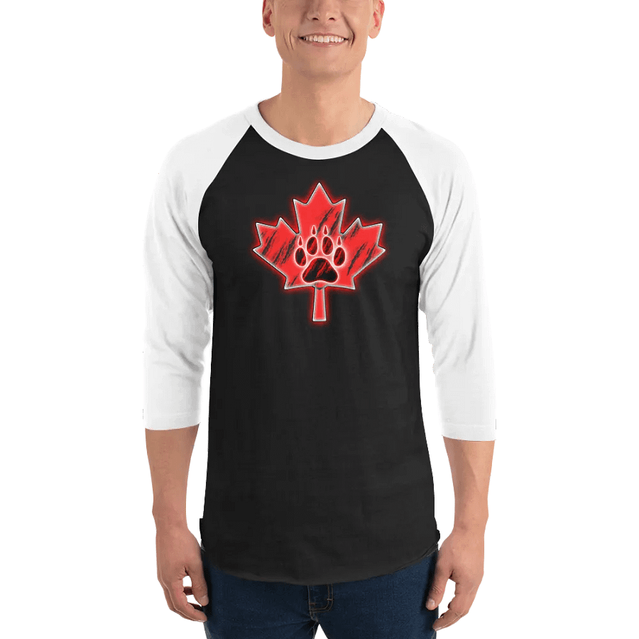 3/4 sleeve baseball T-shirt product image (1)