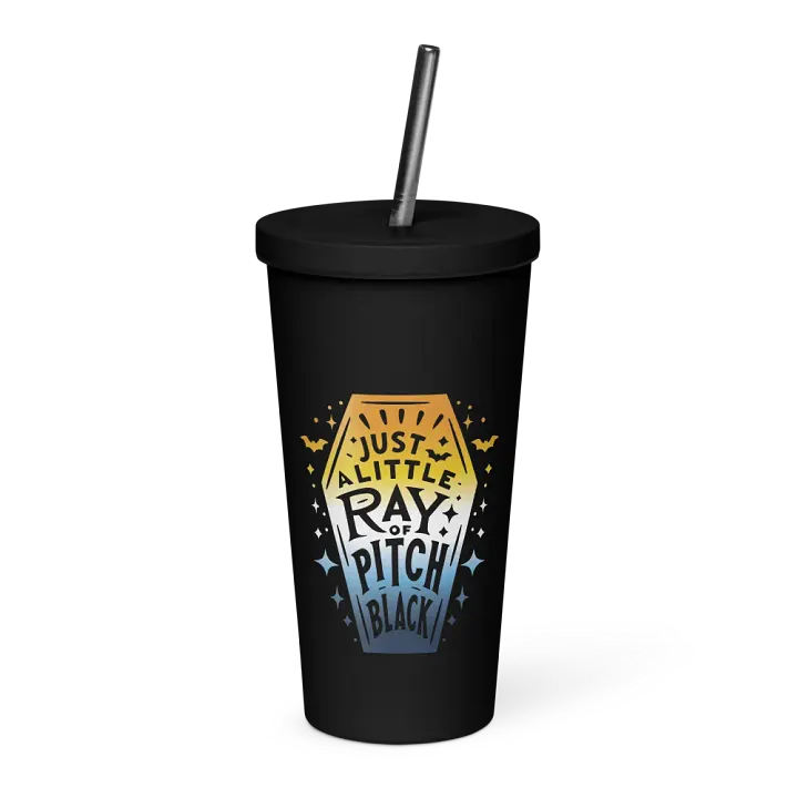 Little Ray Aroace Flag Insulated Tumbler product image (1)