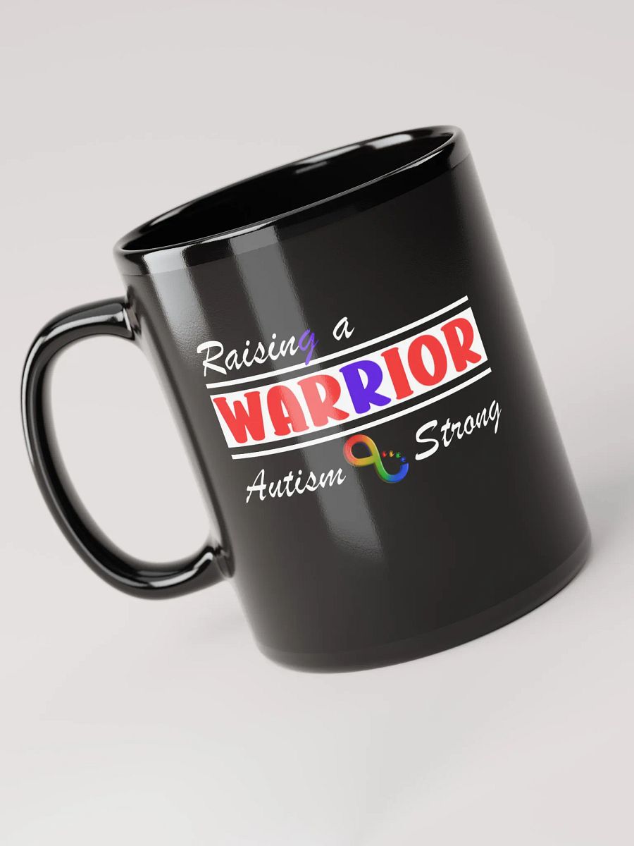 Raising A Warrior, Autism Strong Glossy Ceramic Mug product image (3)