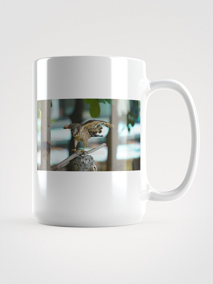 Majestic Falcon White Glossy Mug product image (1)