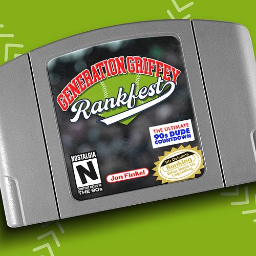 🗣️INTRODUCING, the cover to my new 90s book: GENERATION GRIFFEY: RANKFEST - The Ultimate 90s Dude Countdown (90 Columns Ranki...
