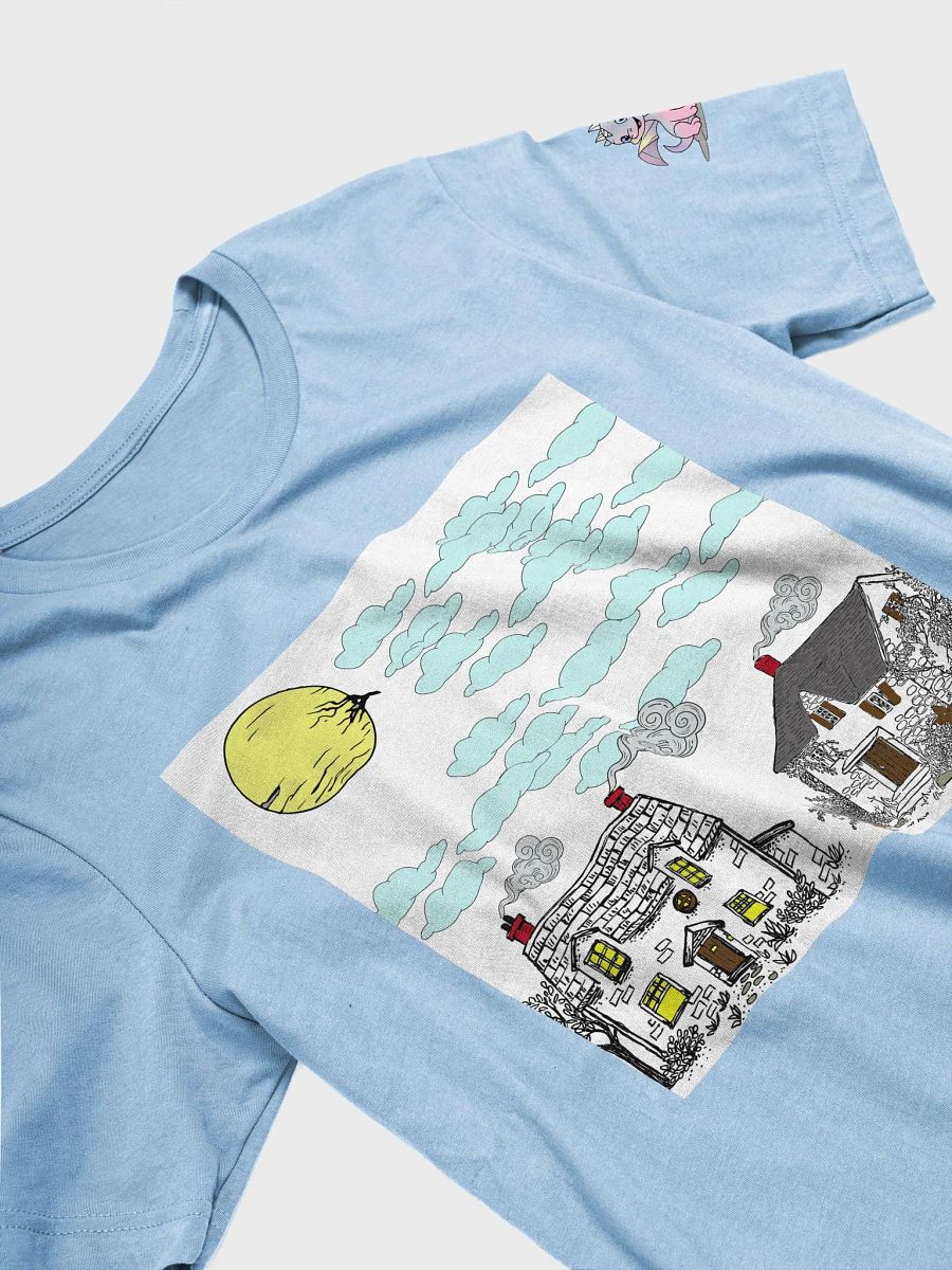 Whimsical Moonlit Village T-Shirt product image (17)