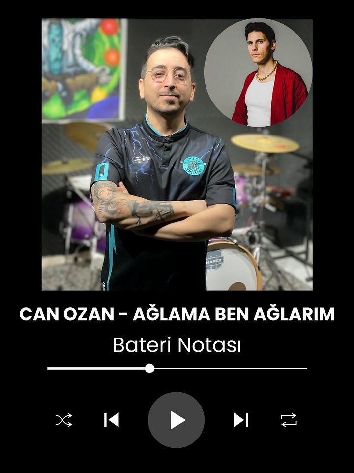 Can Ozan - Ağlama Ben Ağlarım Bateri Notası product image (1)