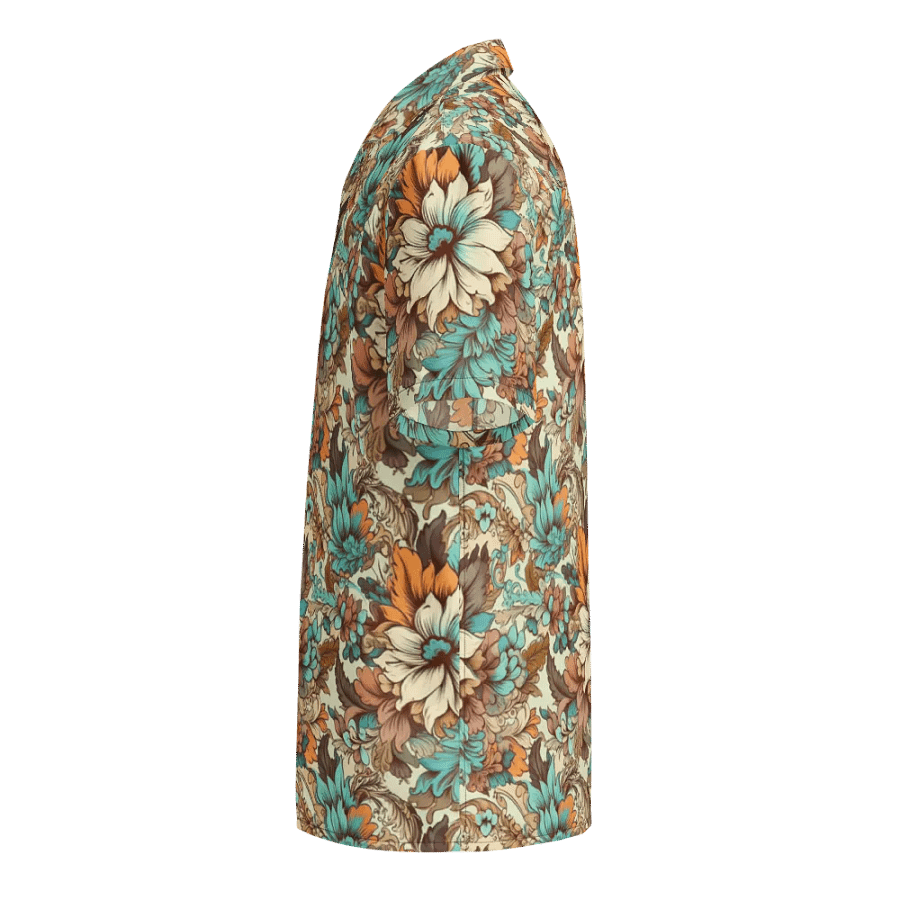 Art Nouveau Floral Pattern-Seamless Vintage Design Hawaiian Shirt product image (3)