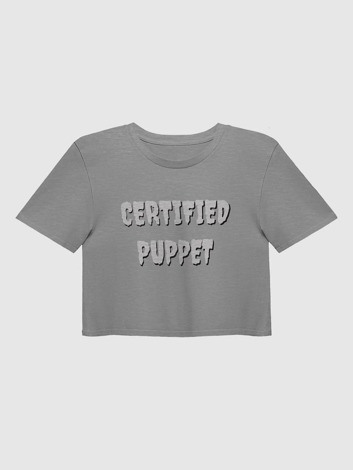 Certified Puppet Cropped shirt product image (1)
