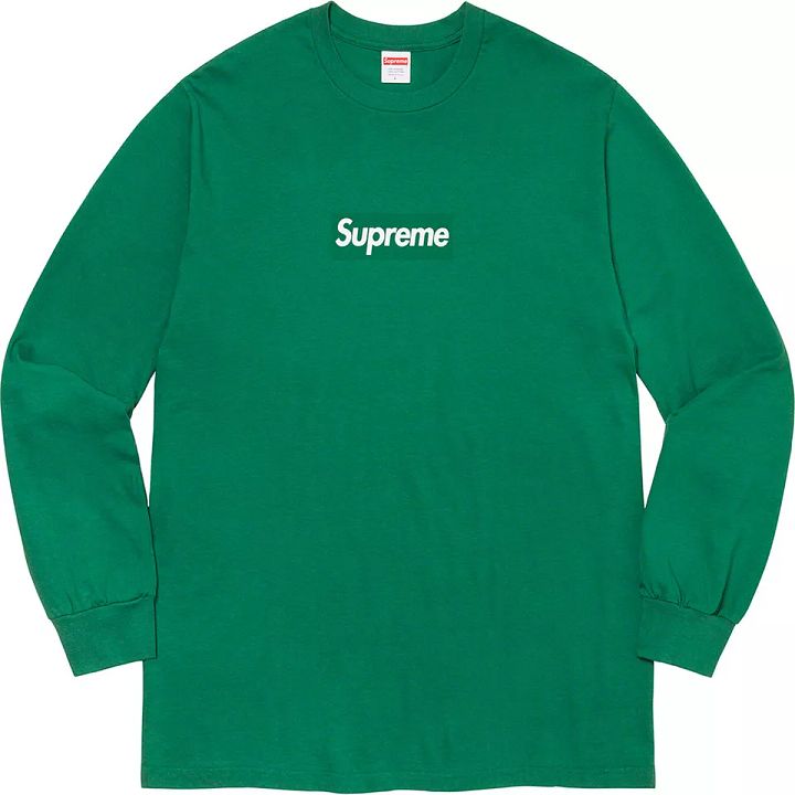 BRAND NEW Supreme Box Logo T-Shirt Fall Winter 2023 White T-Shirt with a Green Camo Logo 100% Authentic. Still sealed in the original bag. Size Medium Mens Buy from a Trusted Top Seller. Ships Fast product image (2)