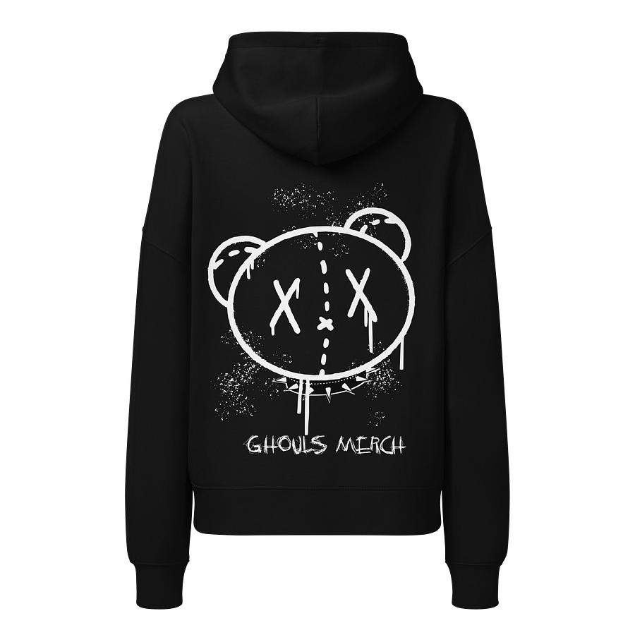 Graffiti Bear Mid-length Hoodie product image (4)