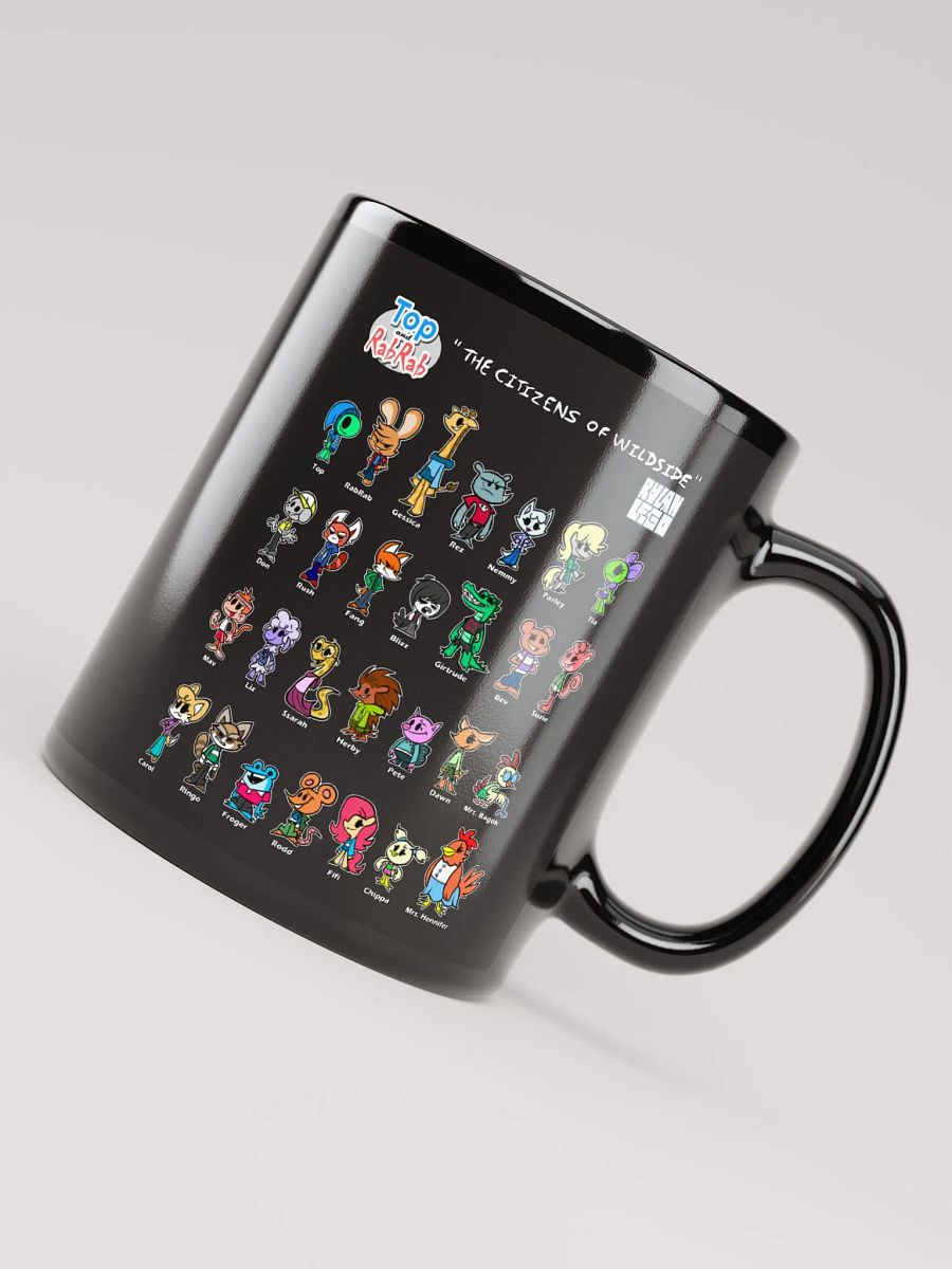 Top and RabRab Wildside Citizens Black Mug product image (4)
