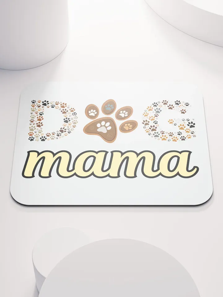Dog Mama Paw Print Paw-fect Mouse Pad product image (2)