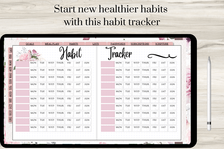 Goodnotes Digital Planning Journal | Clickable Links product image (5)