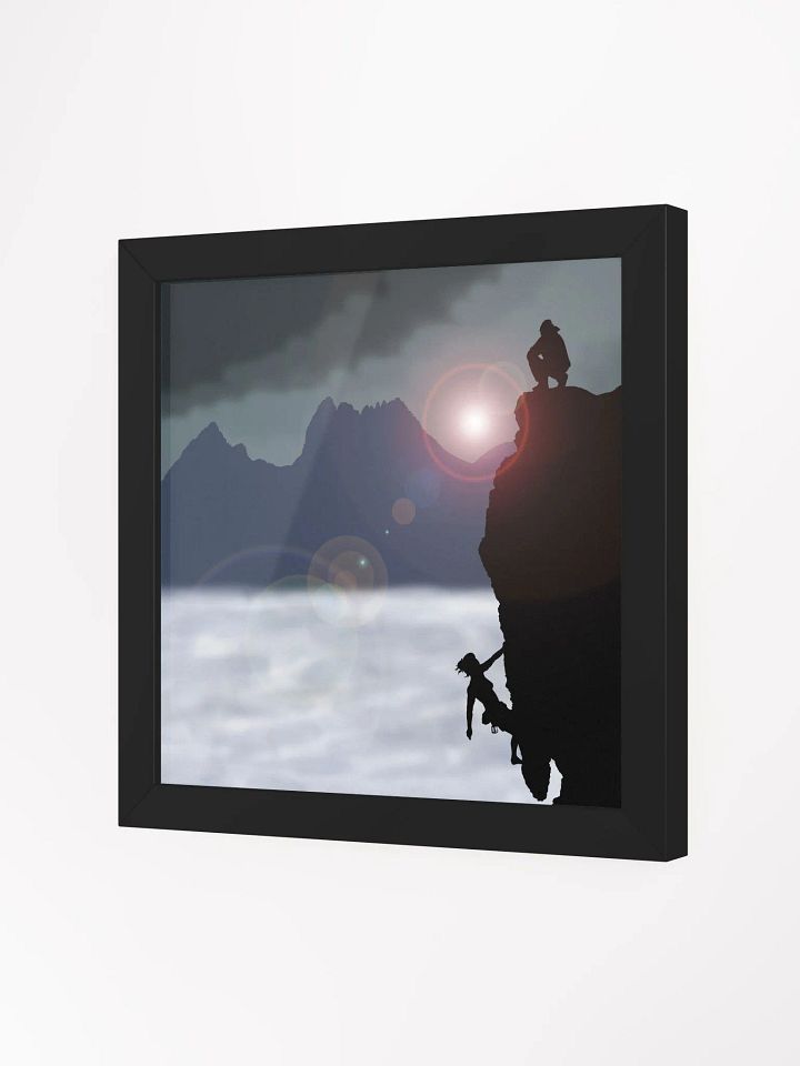 Light my way framed print product image (19)