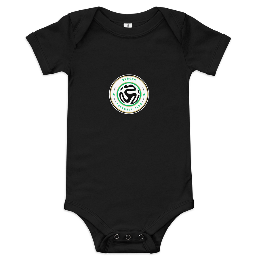 VVBorn Football Club Logo Baby Onesie product image (1)
