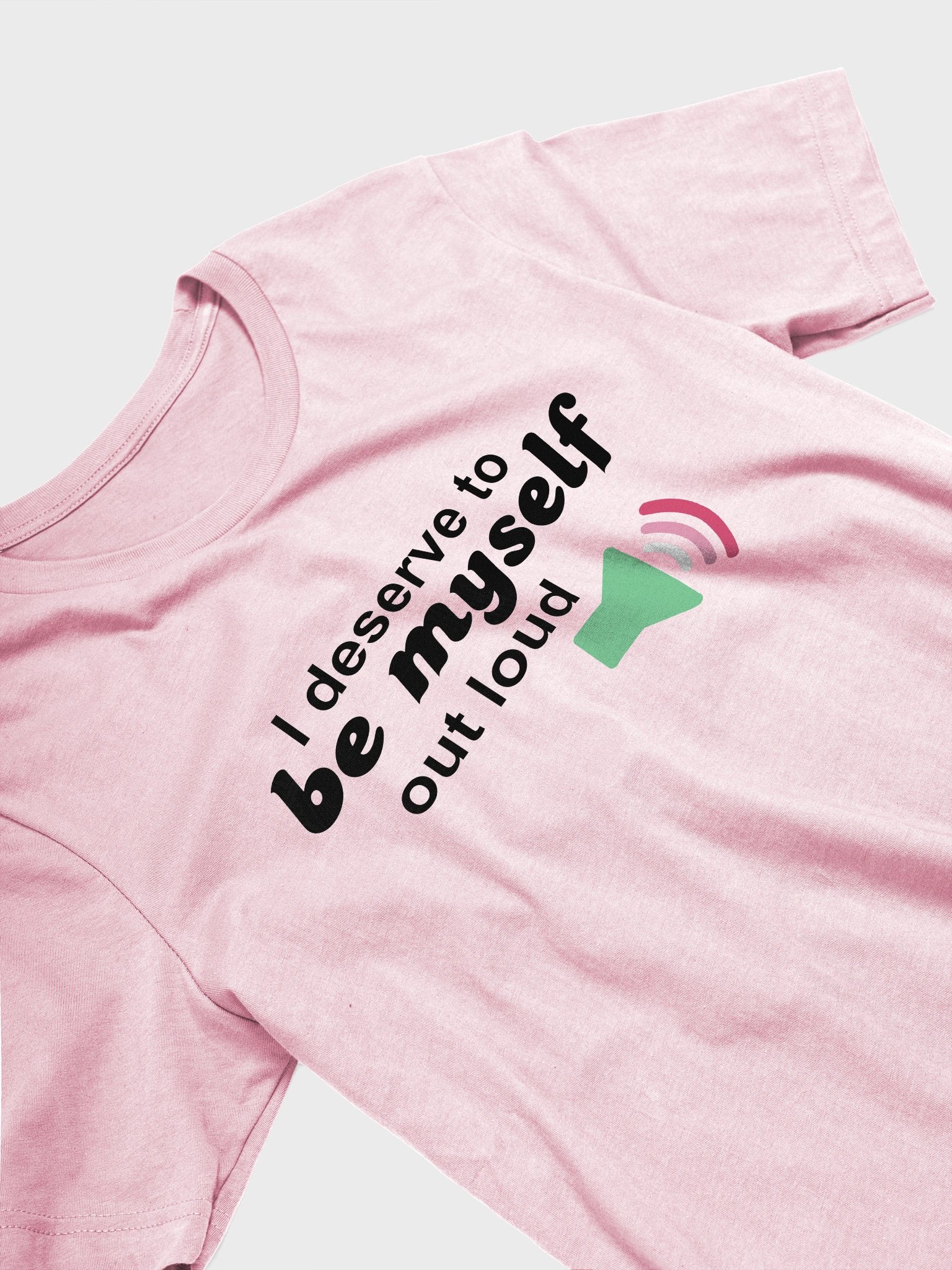 be myself out loud abrosexual t-shirt product image (3)