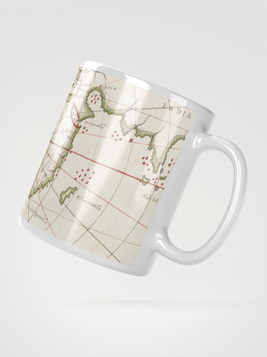 Antique Map Compass Rose Mug product image (2)