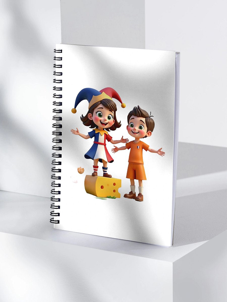 JessyJesty “Stay Cheesy” Spiral Notebook product image (4)