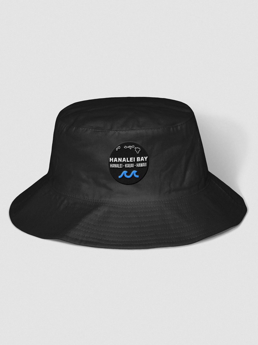 Hanalei Bay Kauai - White Logo - Flexfit Bucket Hat product image (4)