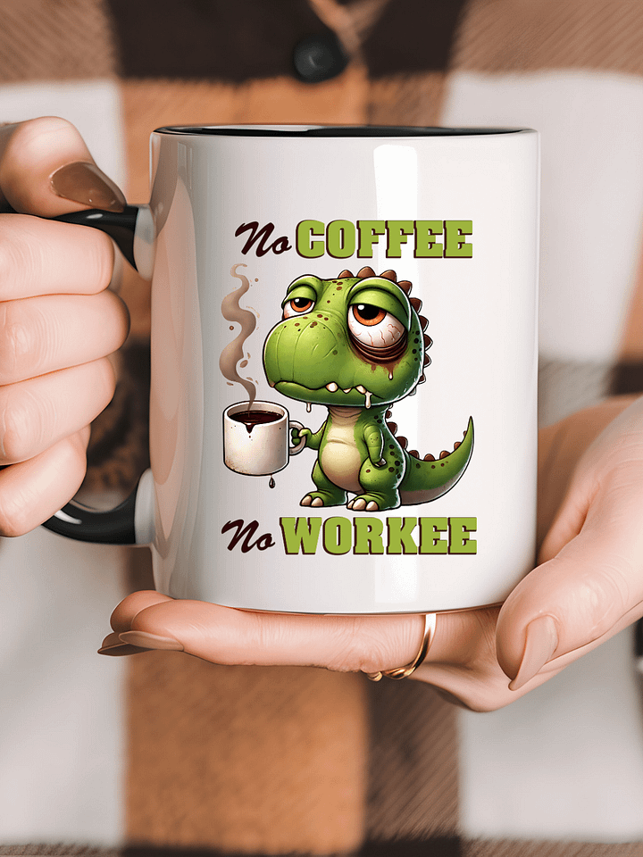 Sad Dinosaur Coffee Mug – 