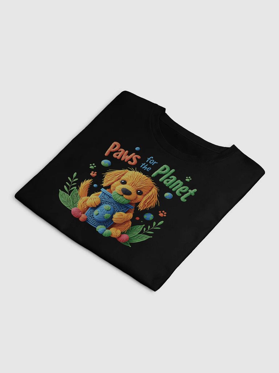 Paws for the Planet - Cute Eco-Friendly Dog Earth Day Crop Top product image (19)