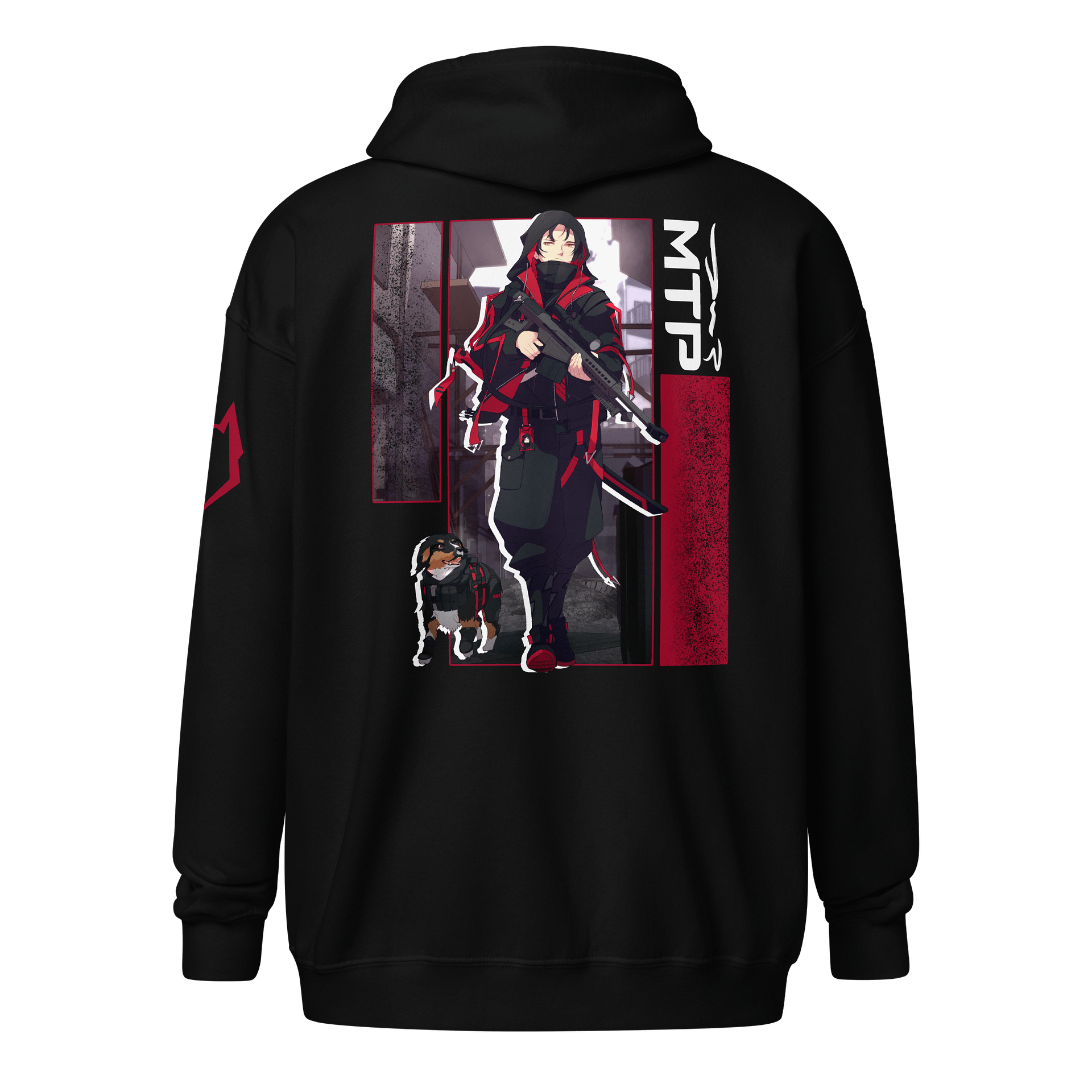 "Patrol" - MTP and Bailey Zip-up Hoodie product image (2)