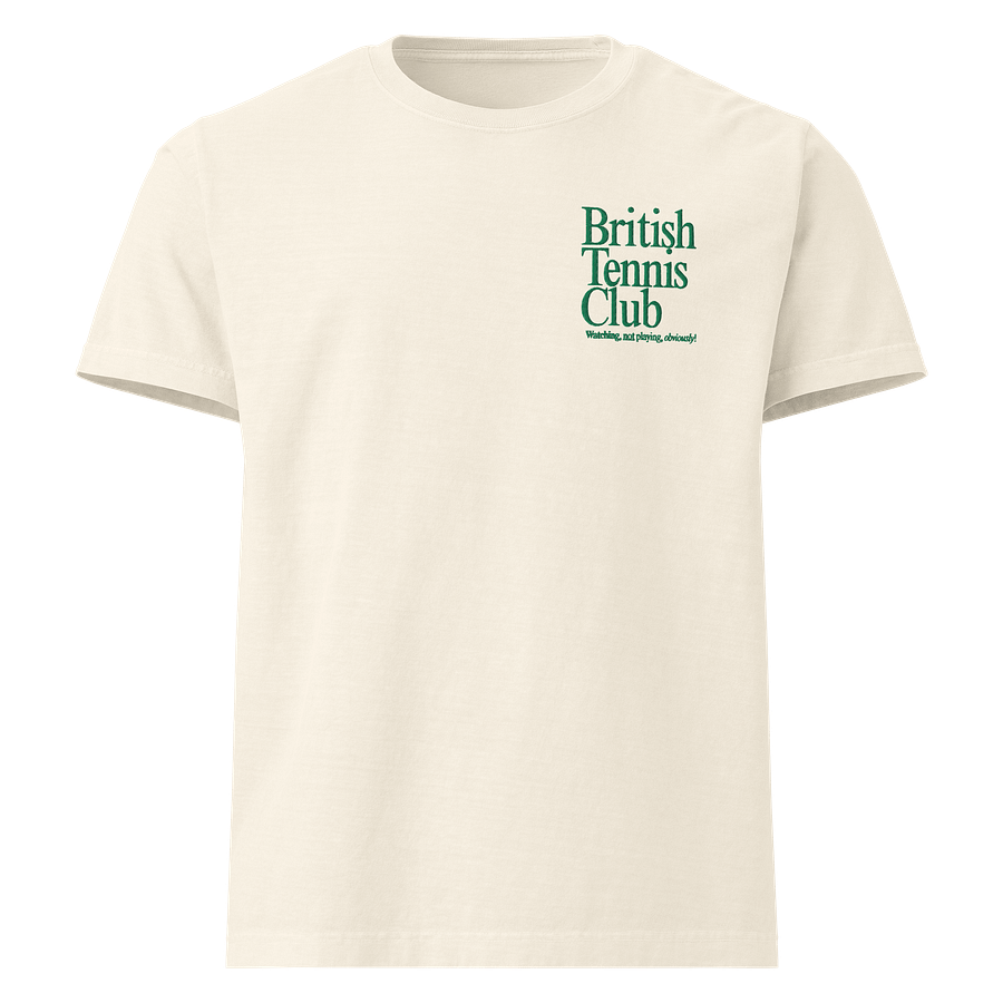 British Tennis Club Embroidered T-Shirt product image (1)