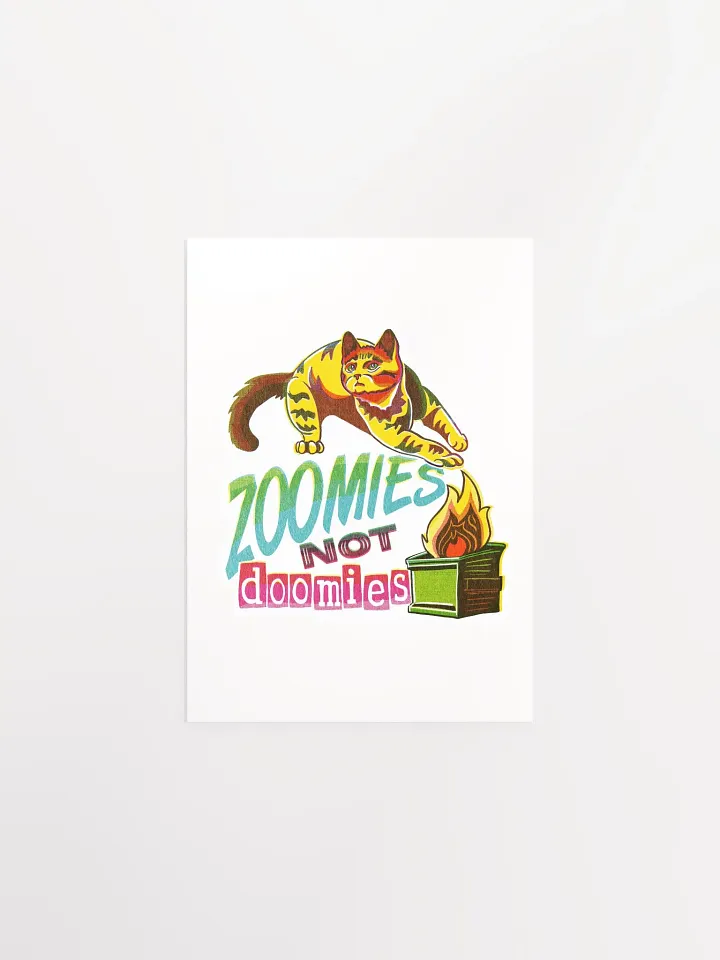 Zoomies Not Doomies Print product image (4)