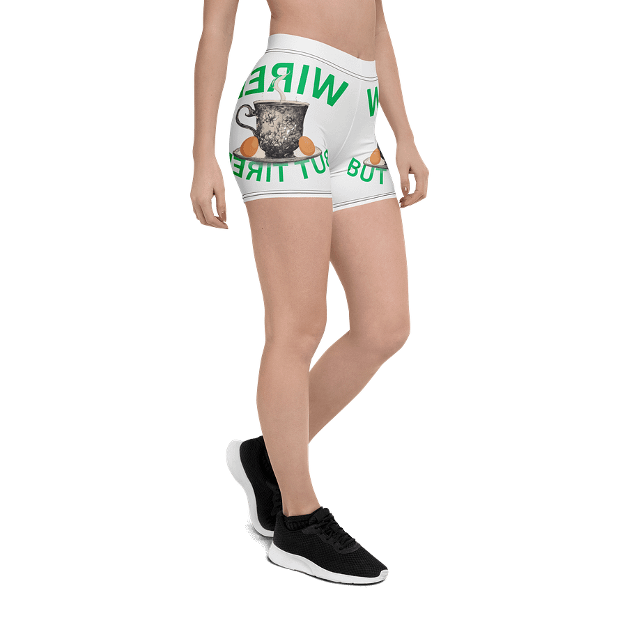 Wired But Tired All-Over Print Shorts product image (6)