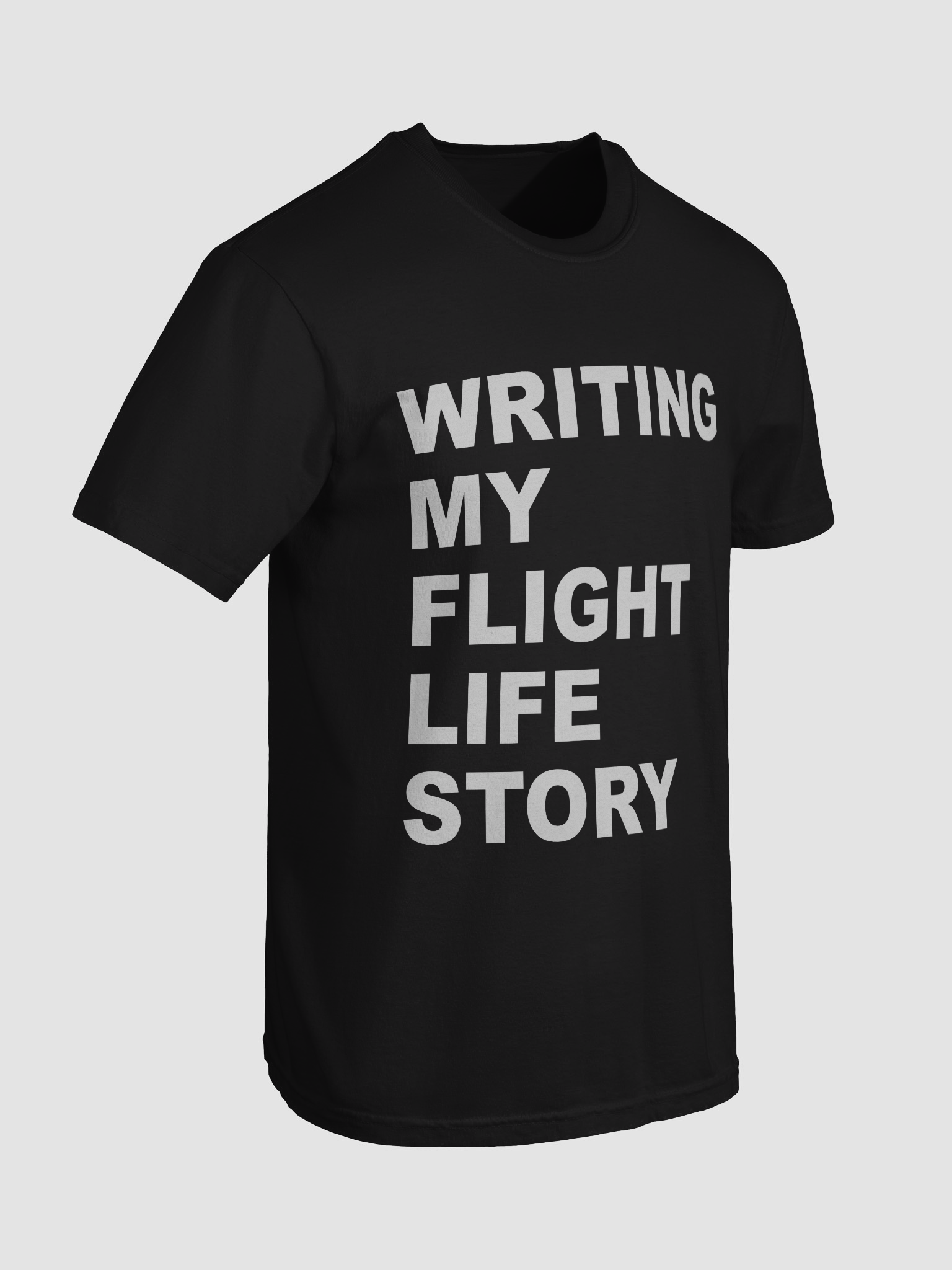 WRITING MY FLIGHT LIFE STORY | T-Shirt For Miles Collectors product image (7)