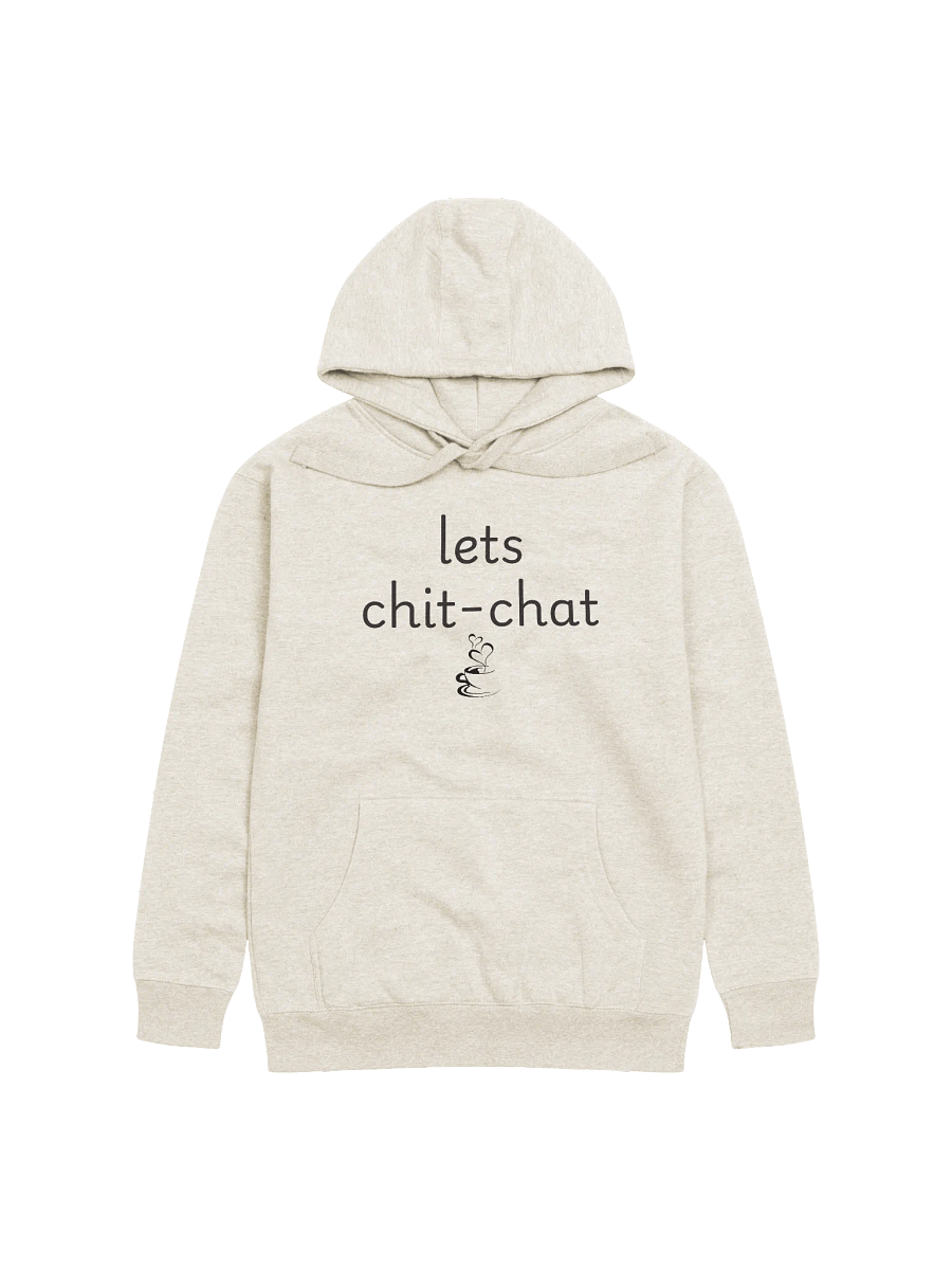 Chit-Chat Cotton Hoodie product image (1)