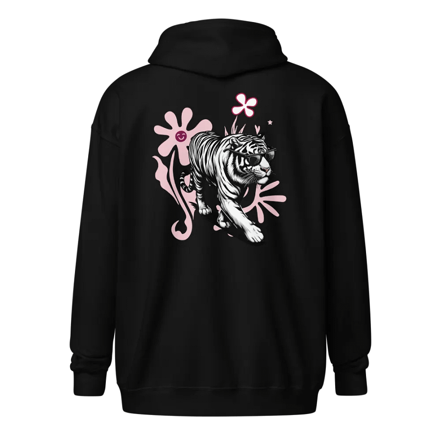 Smiley Bloom Zip Hoodie product image (8)