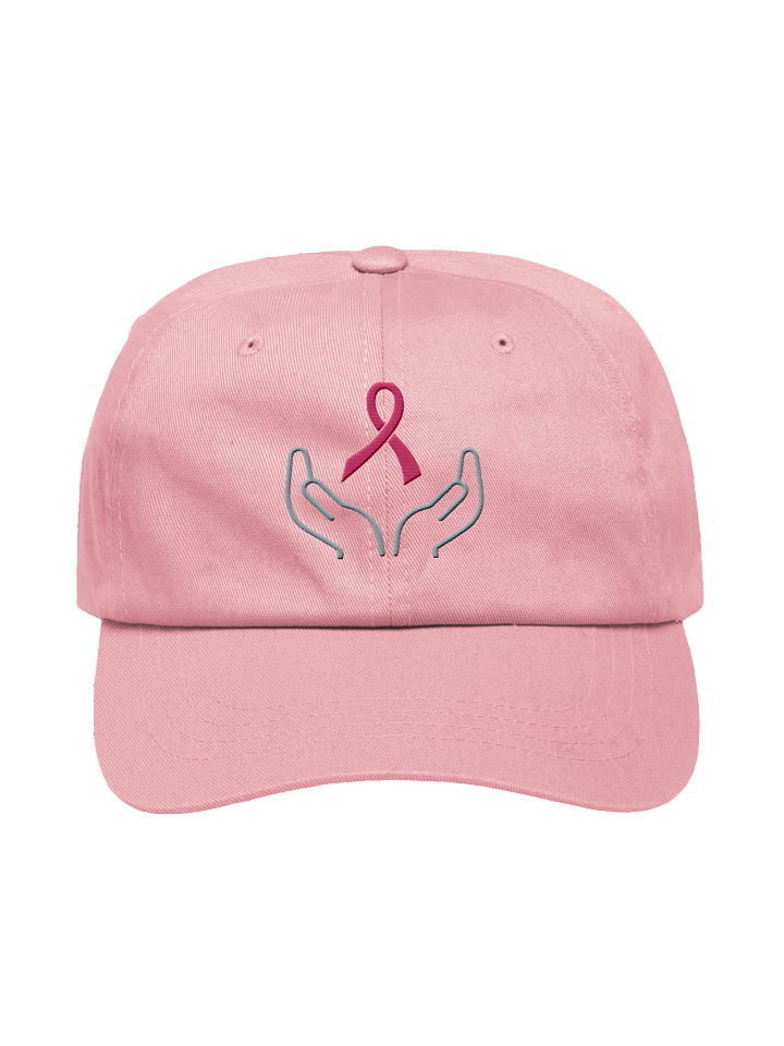 Pink Ribbon Awareness Dad Hat - Embroidered product image (1)