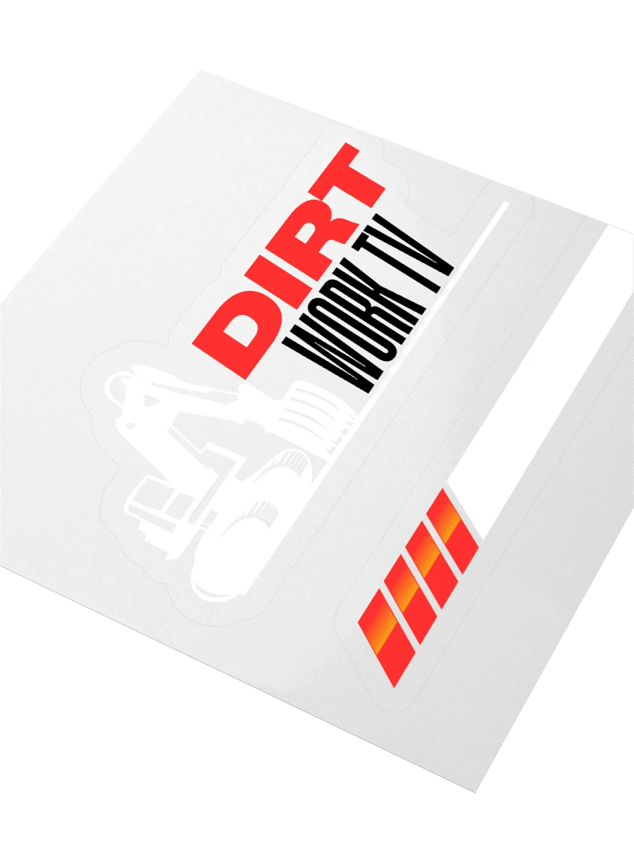 Racing Red Kiss Cut Sticker Set product image (9)