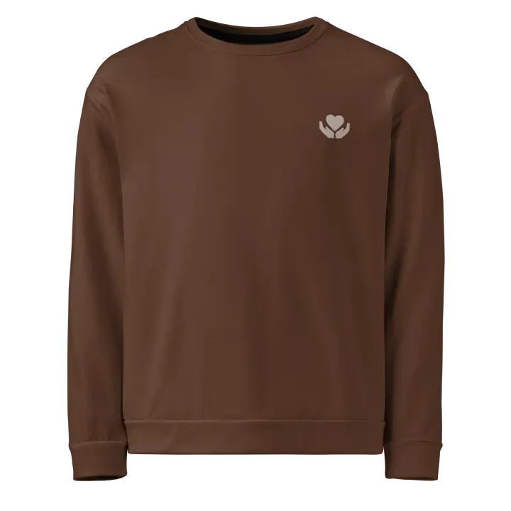 Aesthetic Brown Recycled Sweatshirt product image (1)