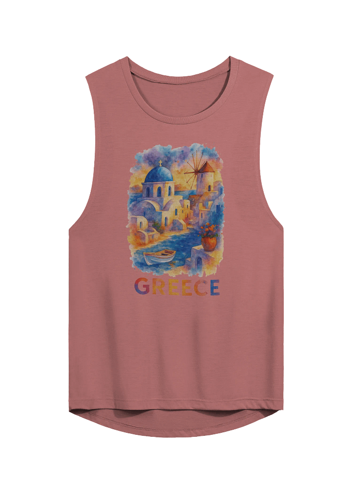 Greece – Women’s Flowy Muscle Tank product image (1)
