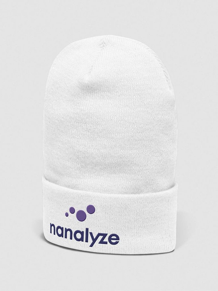 Nanalyze Logo Beanie product image (7)