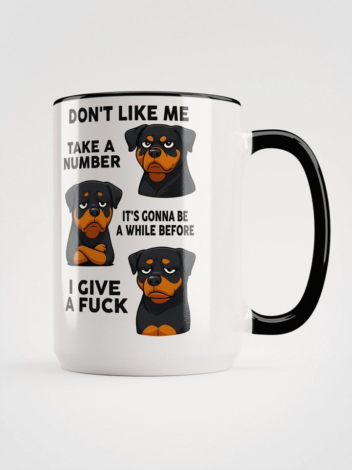 Rottweiler Attitude Ceramic Mug product image (1)