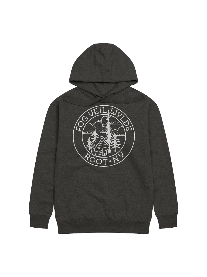 Classic Seal in White | Unisex Cotton Blend Hoodie product image (1)