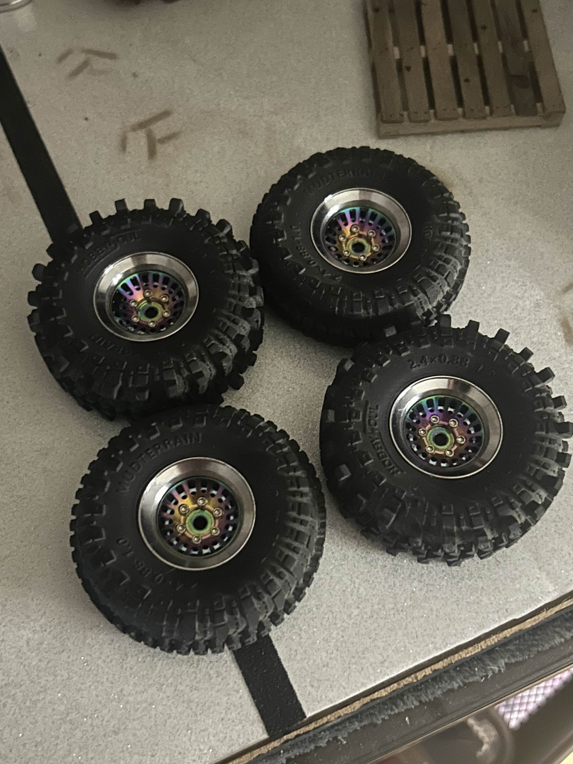 Injora wheels / hobbysoul tires product image (2)