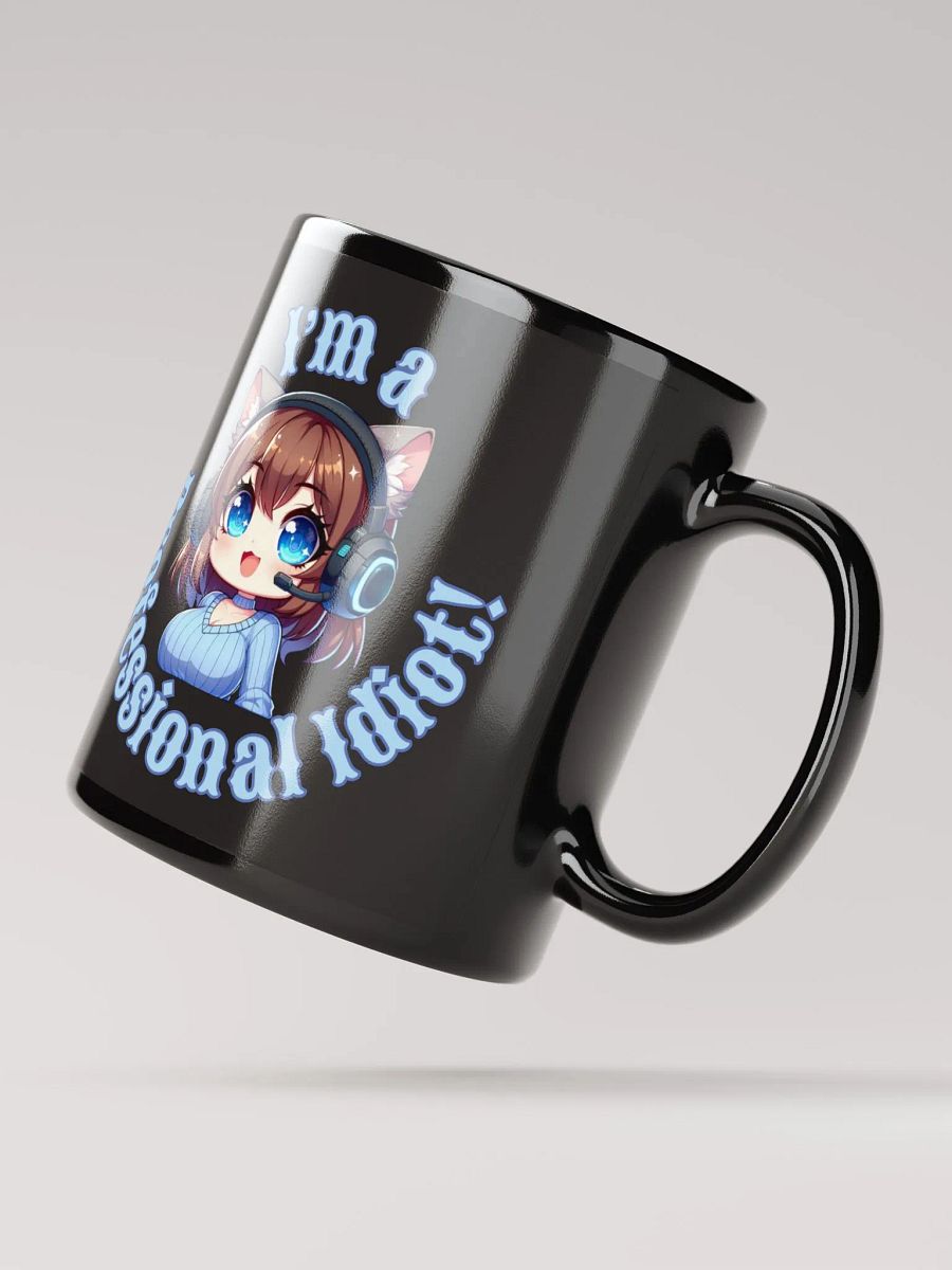 Professional Idiot Black Glossy Mug product image (2)